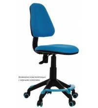 Кресло детское Бюрократ KD-4-F/TW-55 голубой TW-55