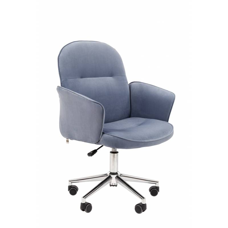 Кресло Chairman Home 130 Россия ткань Т-71 голубой главное фото