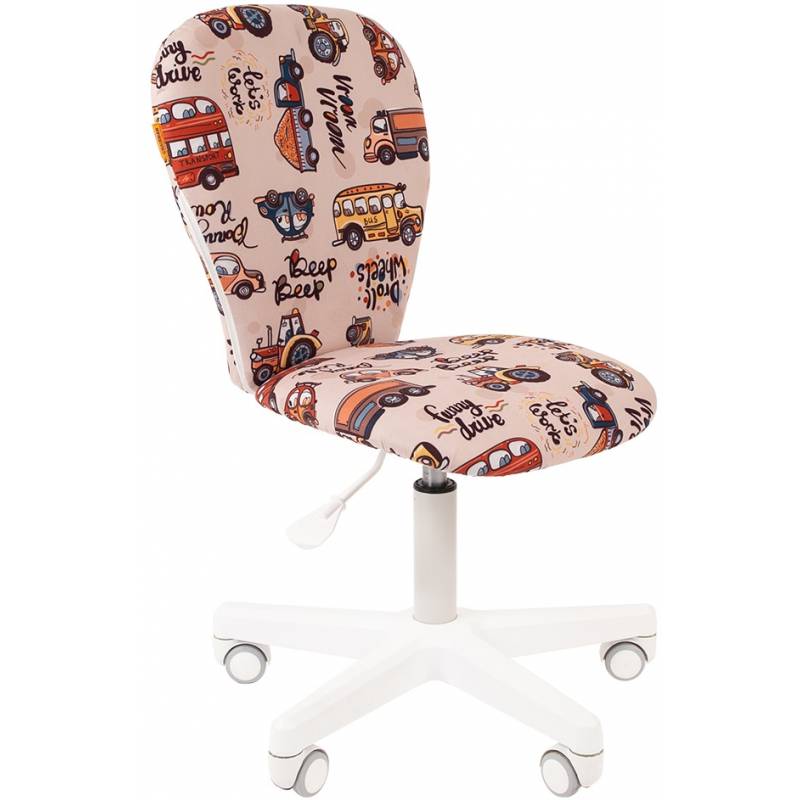 Кресло chairman 105 kids Автобусы (ткань велюр) главное фото