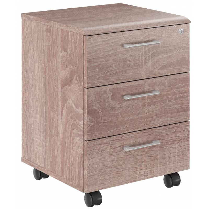 Тумба мобильная WMC-3D  Дуб Сонома 465х450х628 главное фото