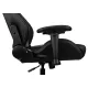 Кресло игровое Knight Outrid Smile черный эко.кожа крестов. пластик. Фото товара с разных ракурсов.