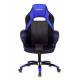 Кресло игровое геймерское Бюрократ VIKING 2 AERO BLUE черный/синий искусственная кожа. Фото товара с разных ракурсов.