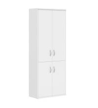 Шкаф с глухими средними и малыми дверми СТ-1.3 Белый 770*365*1975 