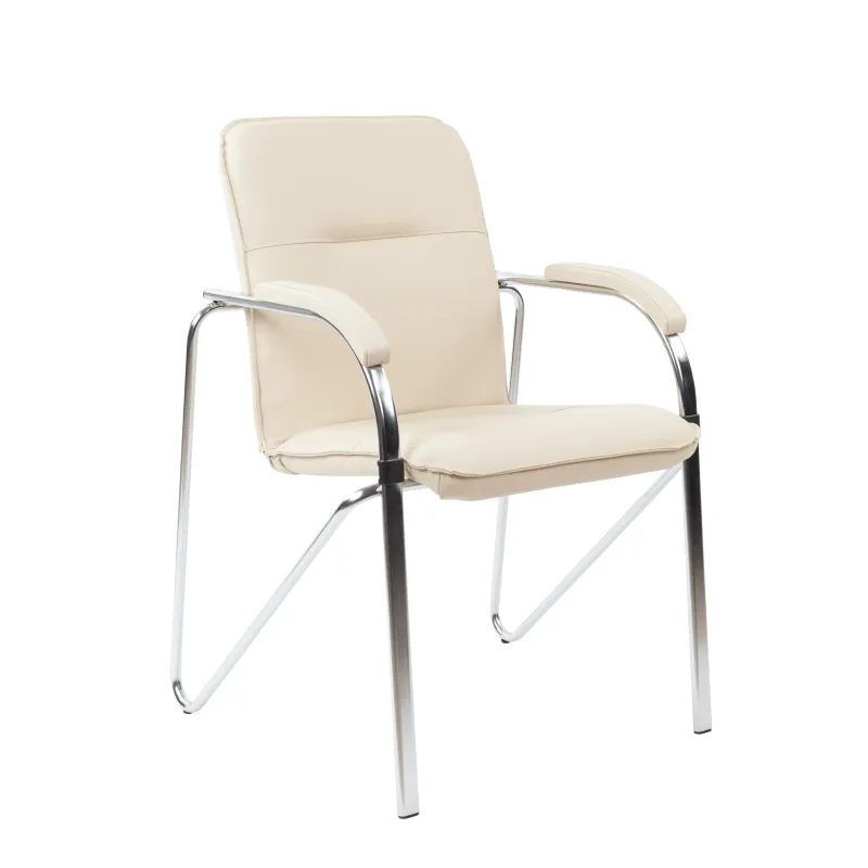 Офисное кресло CHAIRMAN 850 Россия экокожа бежевый (собр.) (6 шт.) главное фото