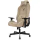 Кресло игровое Knight N1 Fabric бежевый Light-21 с подголов. крестов. металл. Фото товара с разных ракурсов.